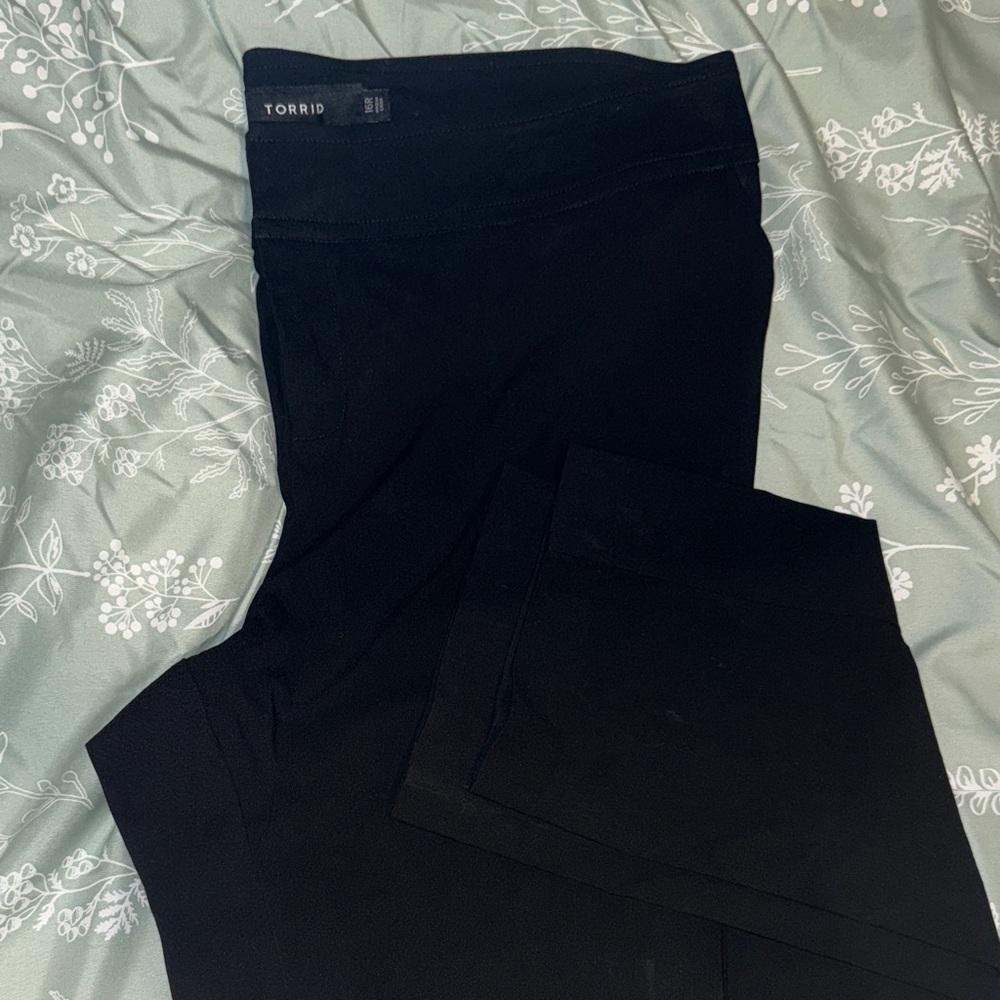 Torrid Classic Black Pants